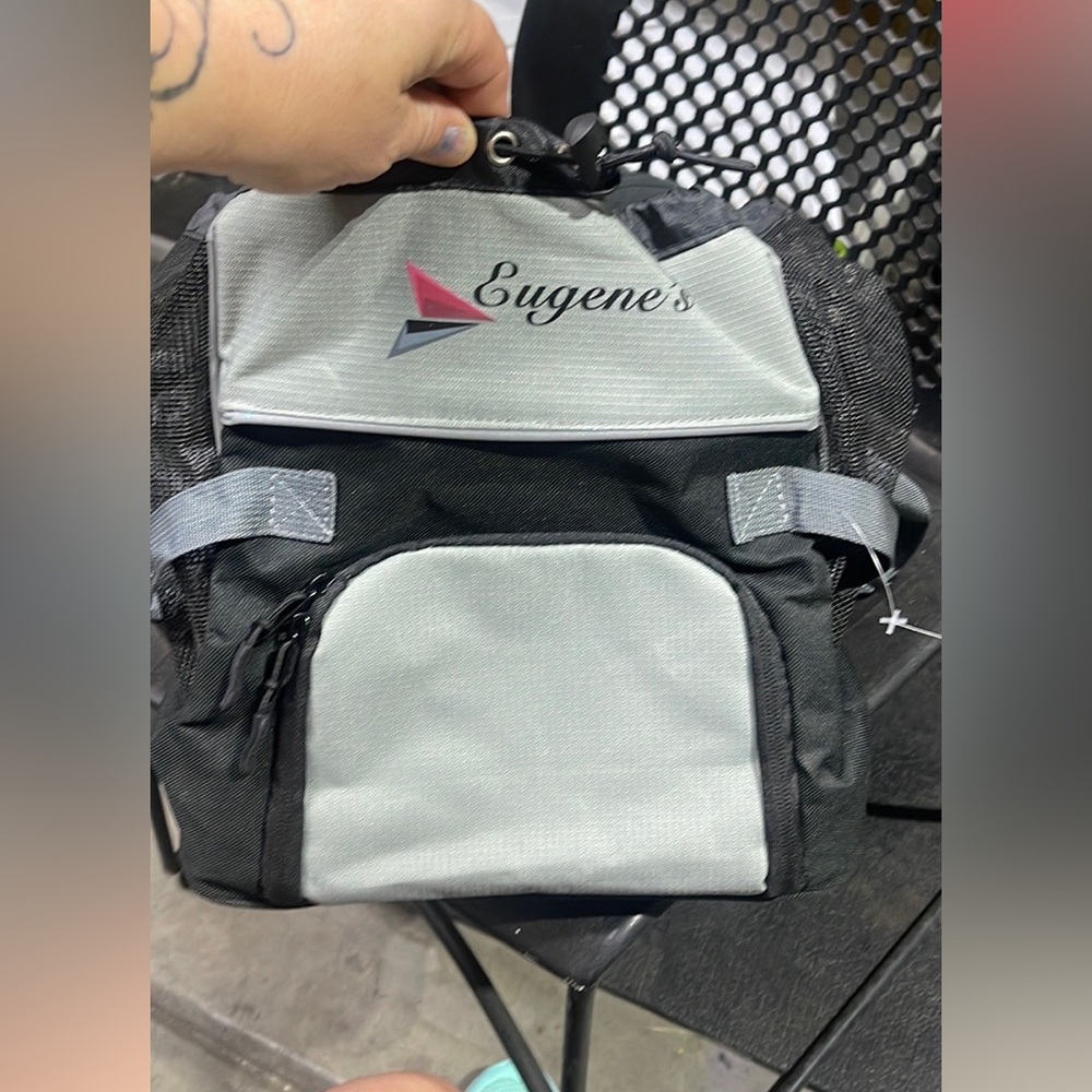 Dog back pack and dog drag bag